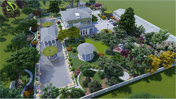 thiết kế sân vườn đẹp trên toàn quốc - hcd landscape design