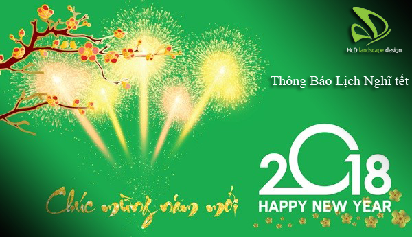 thông báo : lịch nghĩ tết nguyên đán 2018