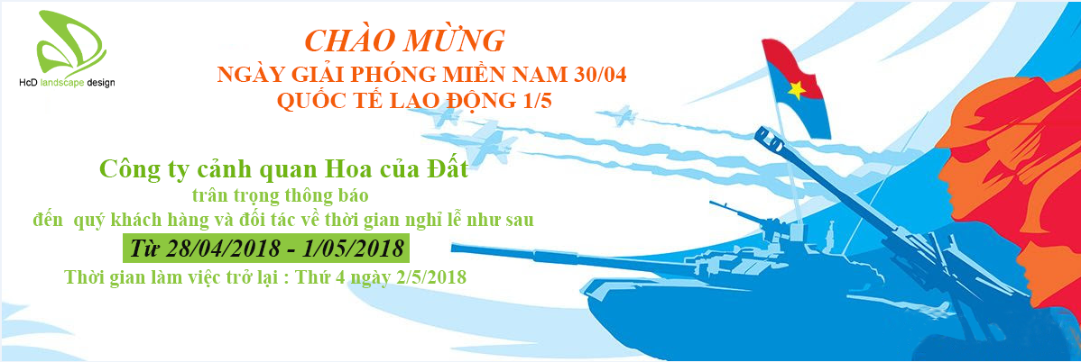 thông báo: lịch nghỉ lễ 30/04/2018 - 1/05/ 2018